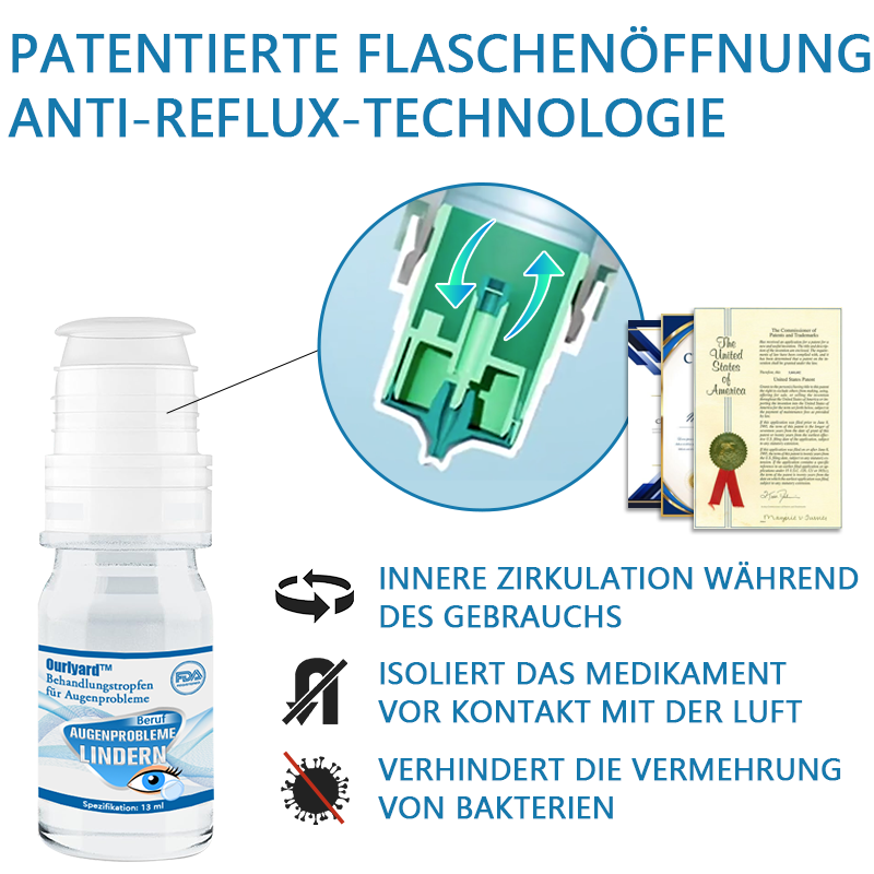 Ourlyard™ Augentropfen zur Behandlung von Sehproblemen